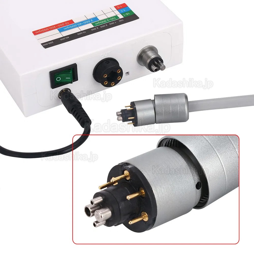 CICDAD NL400-3 LED歯科治療用ブラシレス電動マイクロモーター